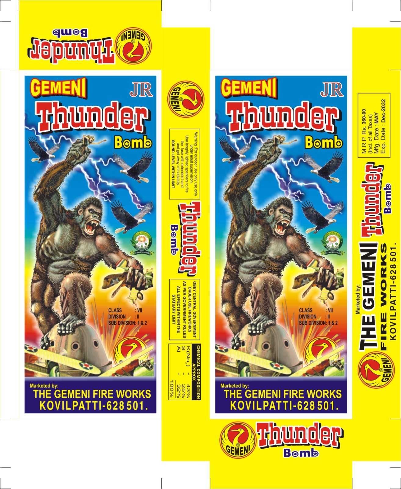 THUNDER BOMB