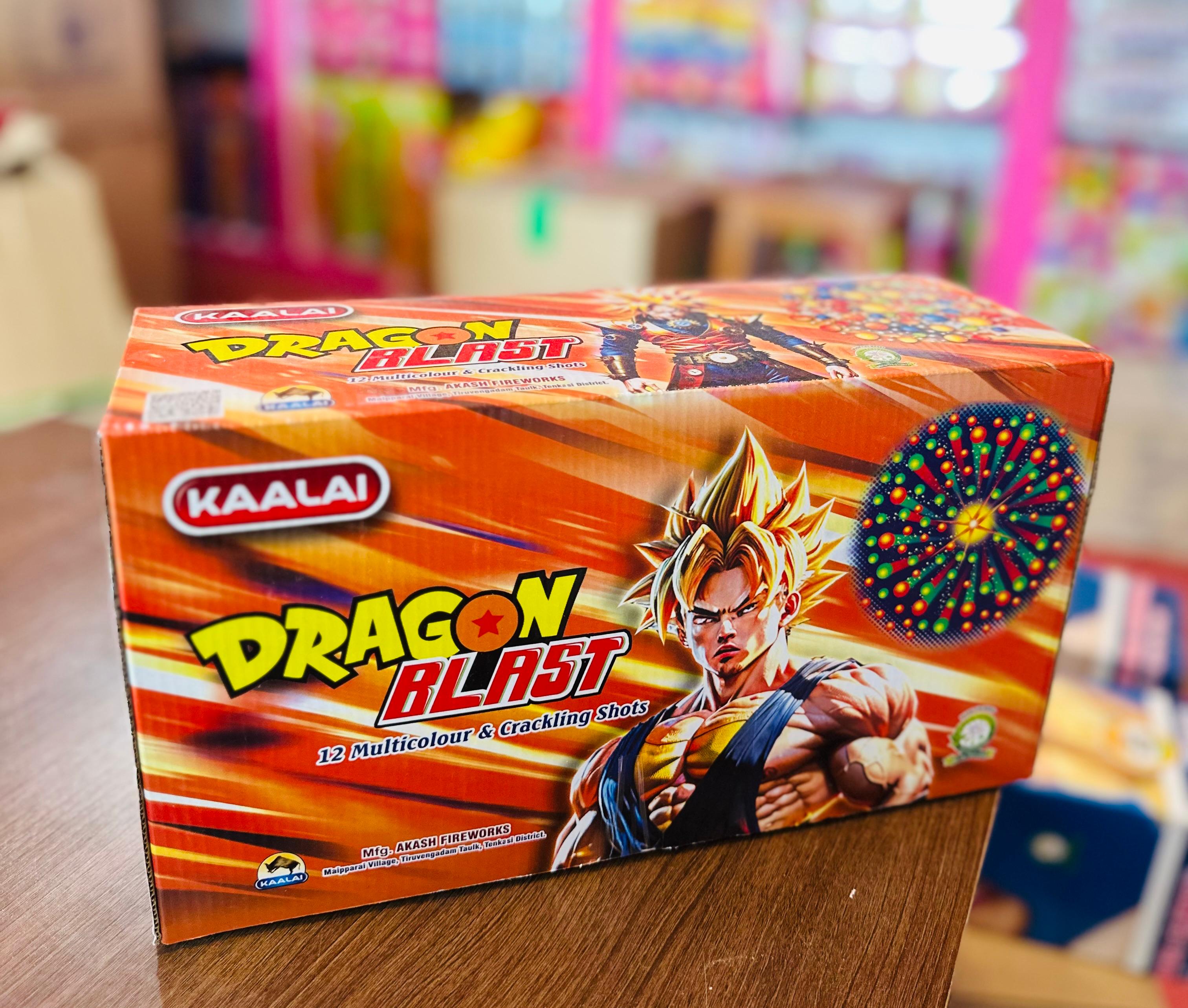 12 SHOTS MULTICOLOUR - DRAGON BLAST