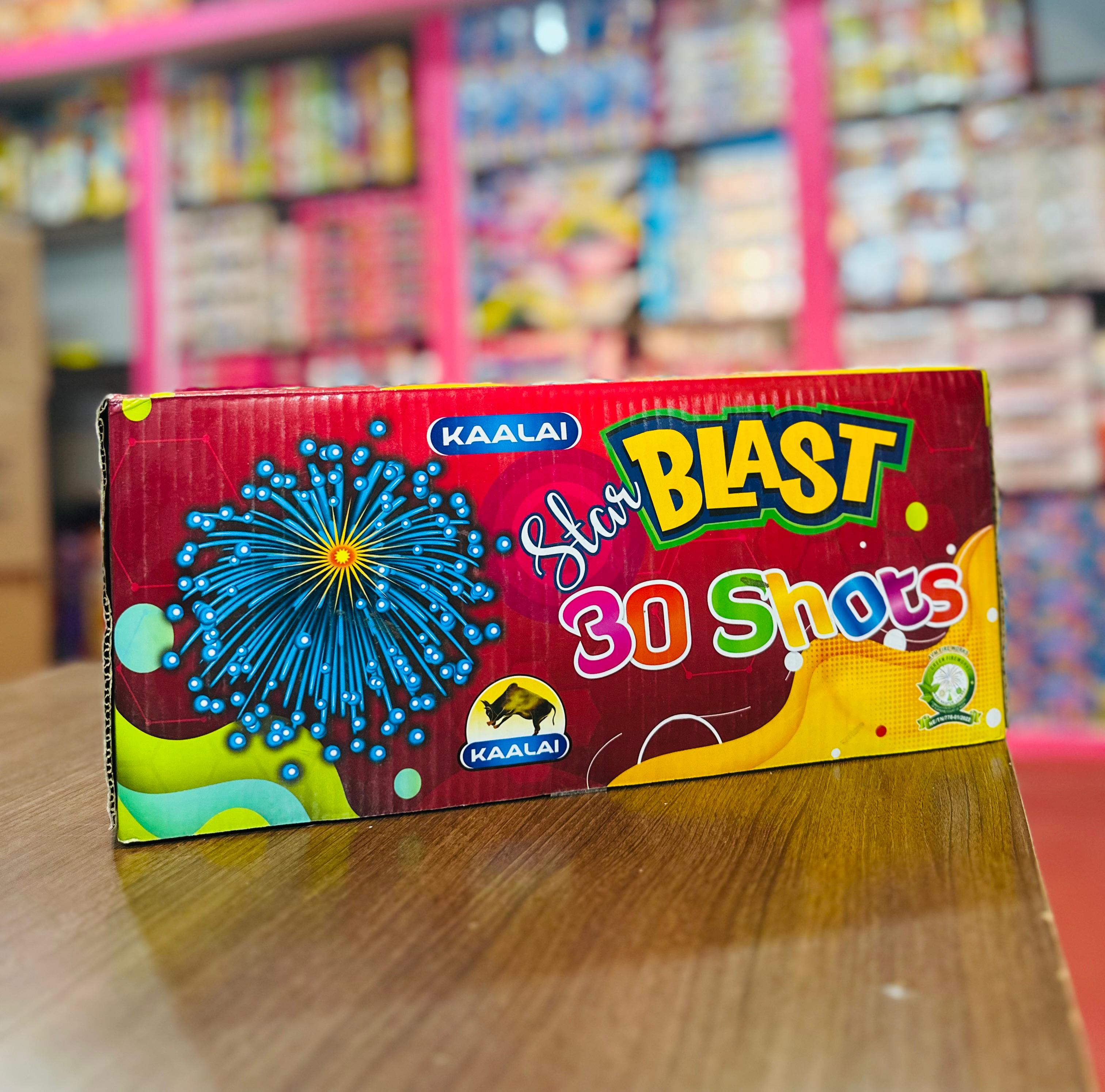 30 SHOTS MULTICOLOUR- BLAST